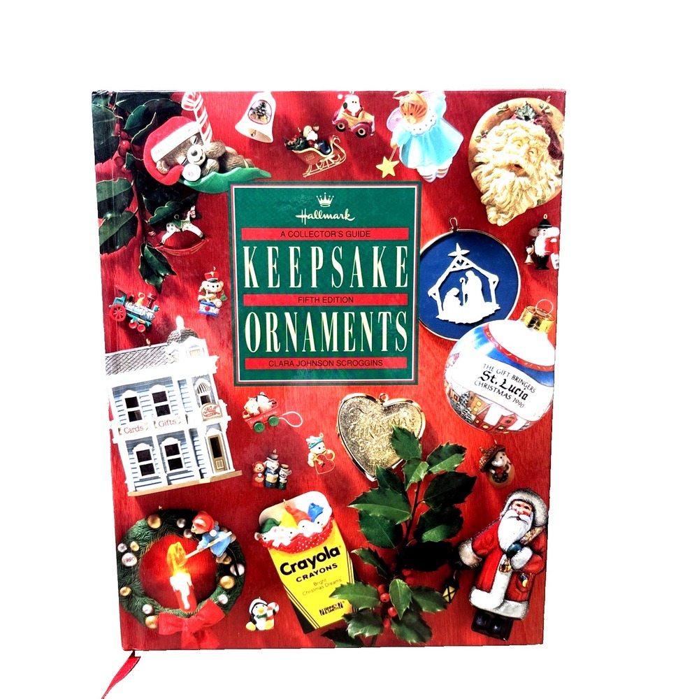1991 Hallmark Keepsake Ornaments- A Collector's Guide 5th Edition hard cover
